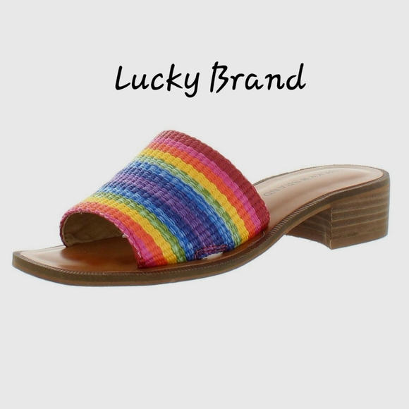 Lucky Brand Shoes - Lucky Brand Frijans Slide Sandals ⭐️⭐️